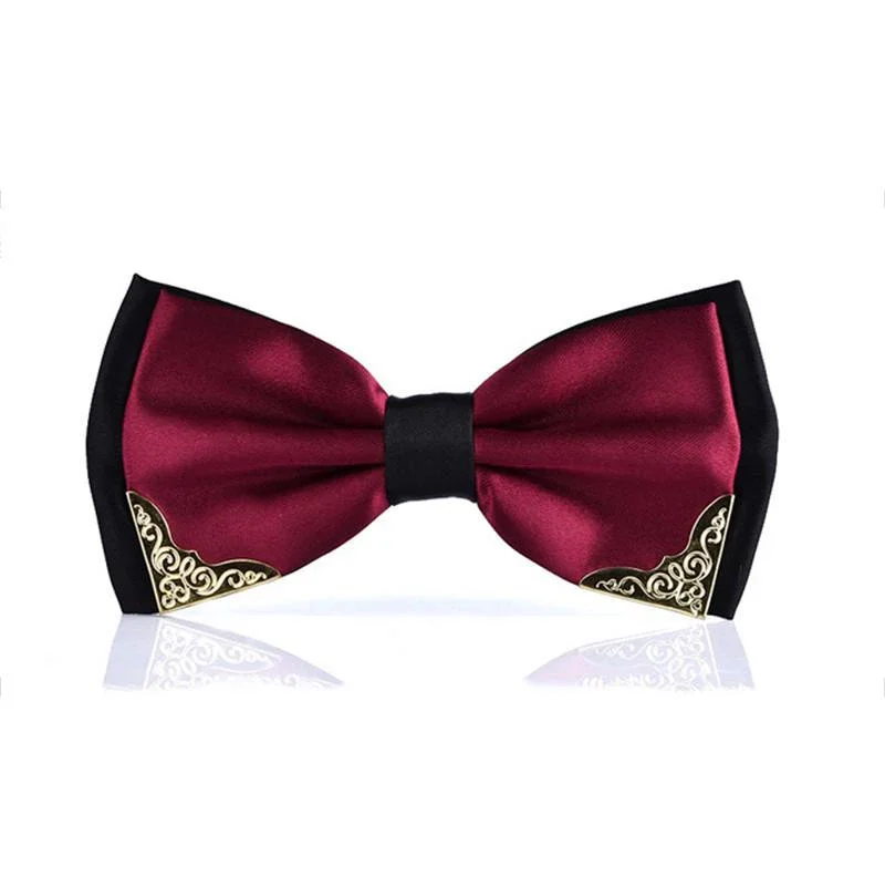 Fashion New Bow Tie Grooming For Wedding Business Shirt Butterfly Woman Men'S Bow Colorful Luxury Tie Necktie Gift Accessories