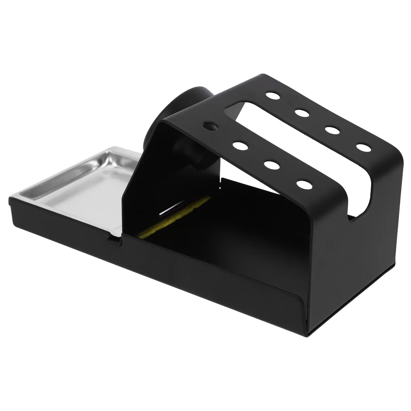 

Усиленная цельнометаллическая подставка для паяльника, термостойкая паяльная станция для электроники, лабораторий и домашних мастерских