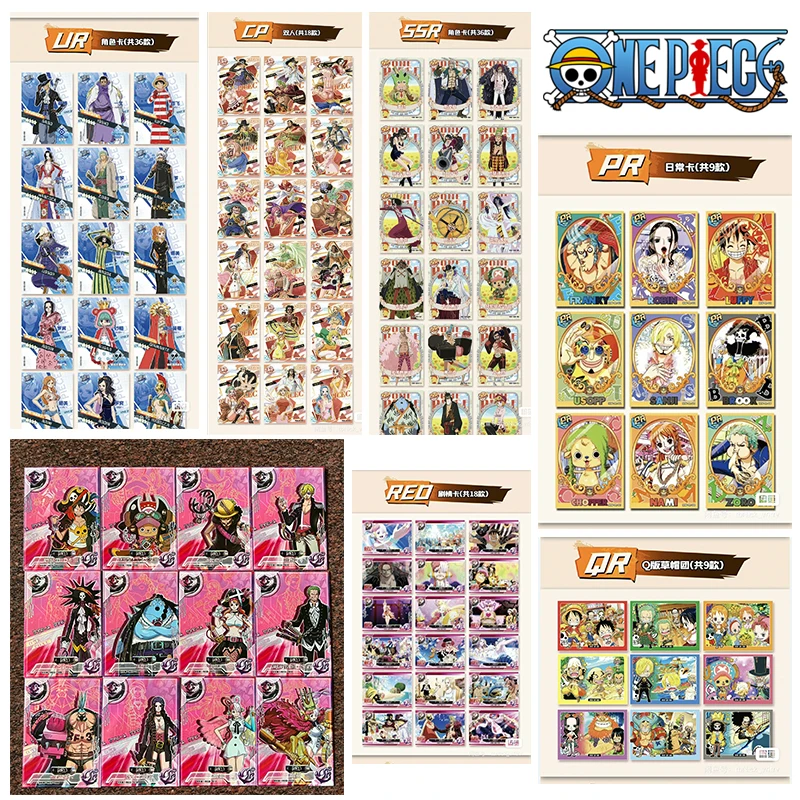 

One Piece Bronzing Process Set of Cards-Series Collection Card Cartoon Toys Board Game Cartoon Girl Sexy Anime Playing Cards