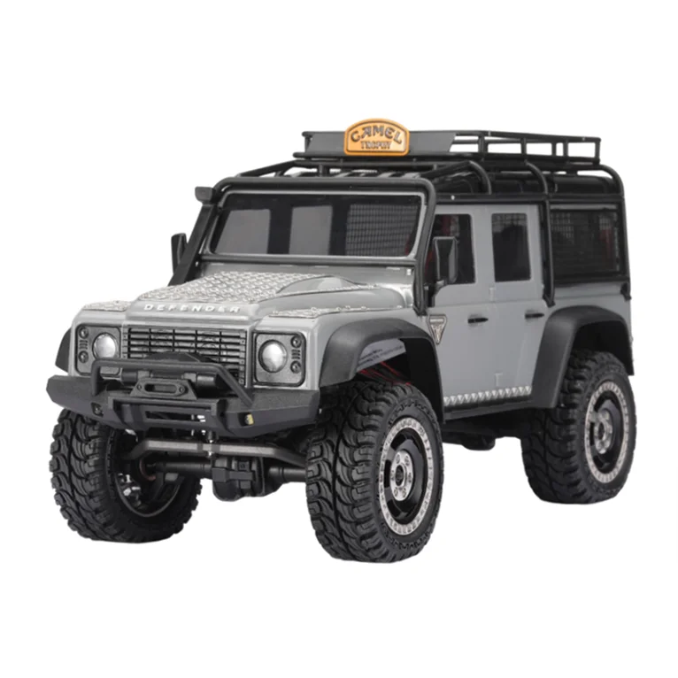 TRX4M Defender Decorations DIY Accessaries Lampshade Rearview Mirror Window Mesh Anti-skid Plate 1/18 RC Car Upgrade Parts