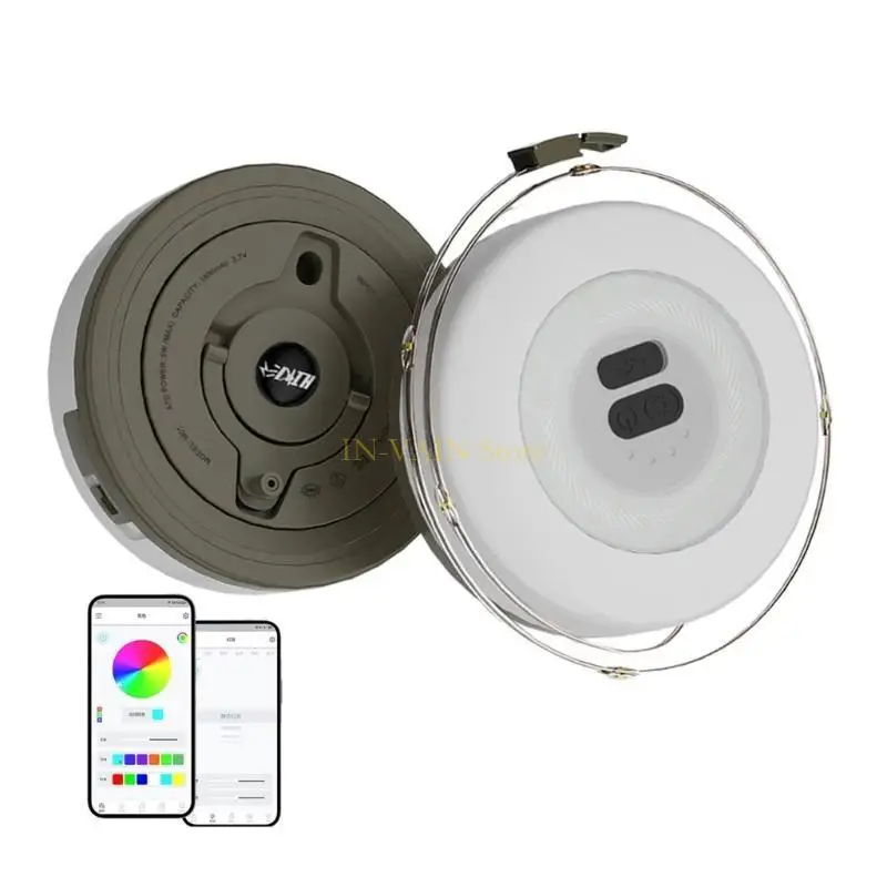 M5TC Camping Tent String Lights LED Decorative Lights Waterproof Portable Lanterns