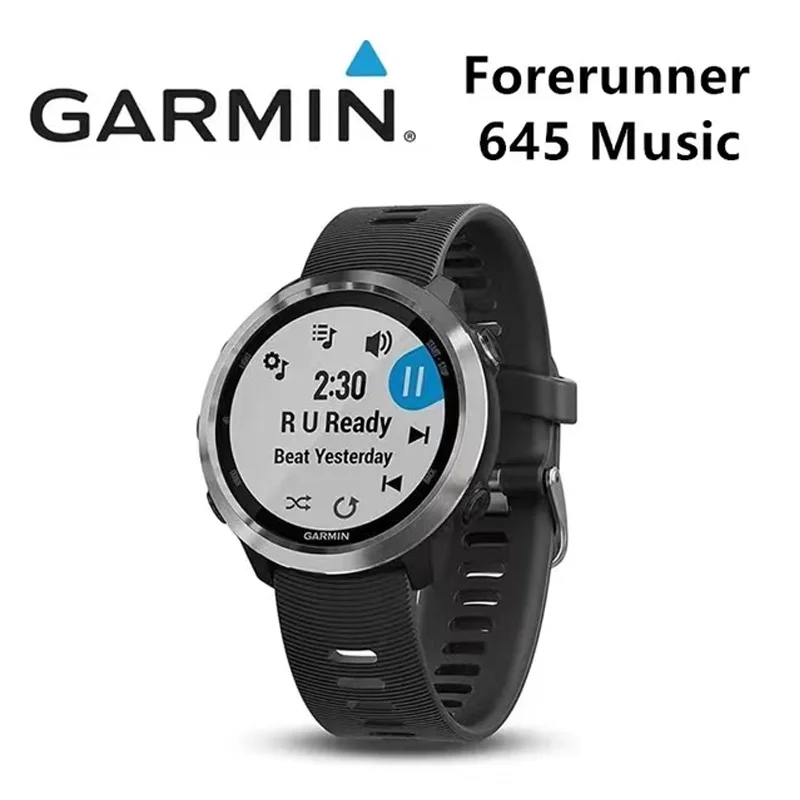 Garmin Forerunner 645 Music Edition GPS Интеллектуальные многофункциональные спортивные часы с тестом сердечного ритма поддерживает несколько языков