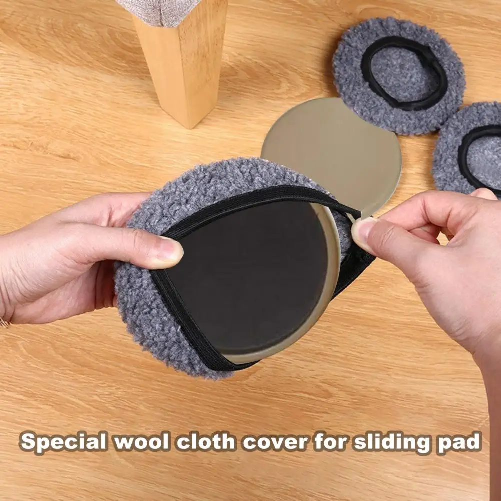 4 قطعة الأثاث المنزلق السجاد الصلبة الطابق الأثاث المحرك قابلة لإعادة الاستخدام الأثاث أريكة طاولة السرير مكتب الطابق حامي تتحرك الوسادة