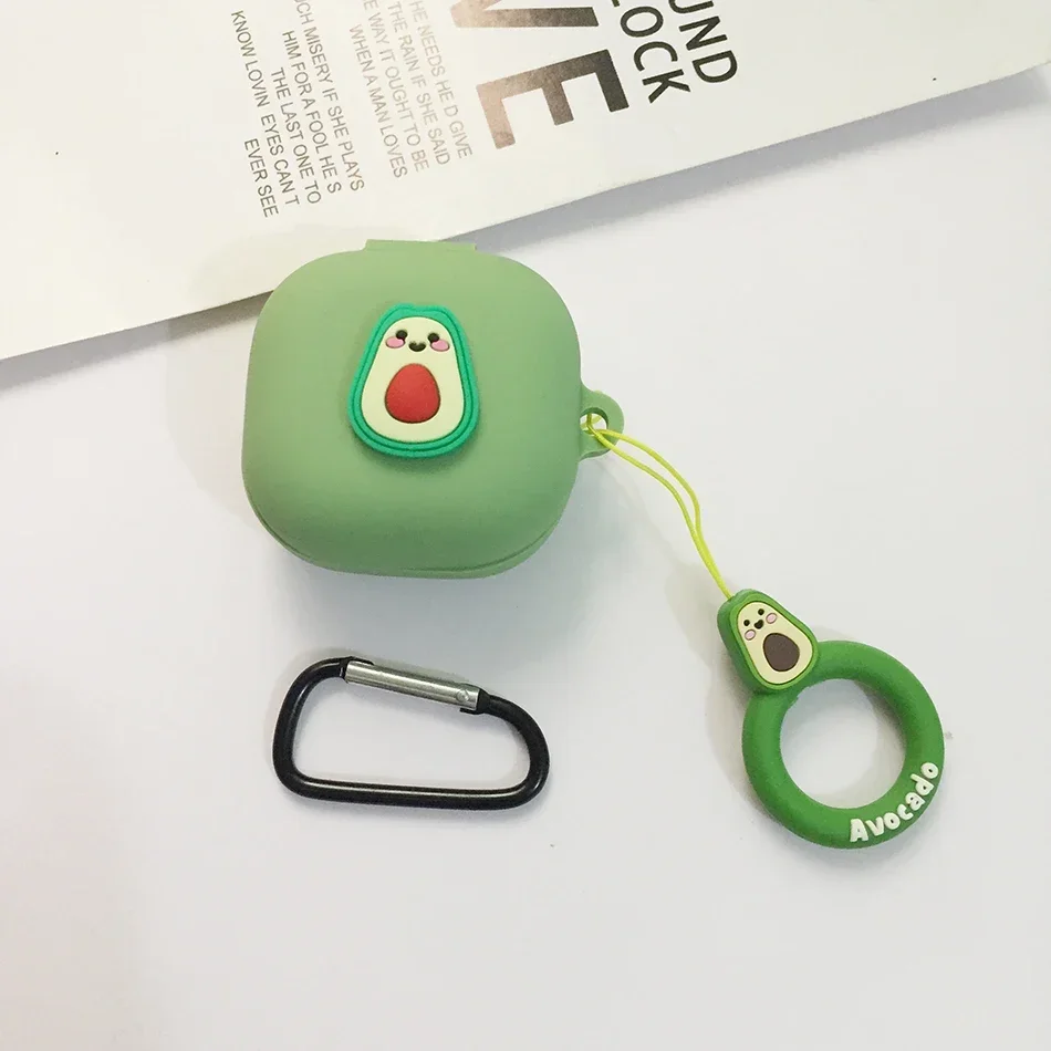 Casing Kartun/Pelangi Imut untuk Samsung Galaxy Bud 2 Pro/Bud Live/Bud Pro Casing Earphone Bluetooth TWS Sampul Pelindung Lembut