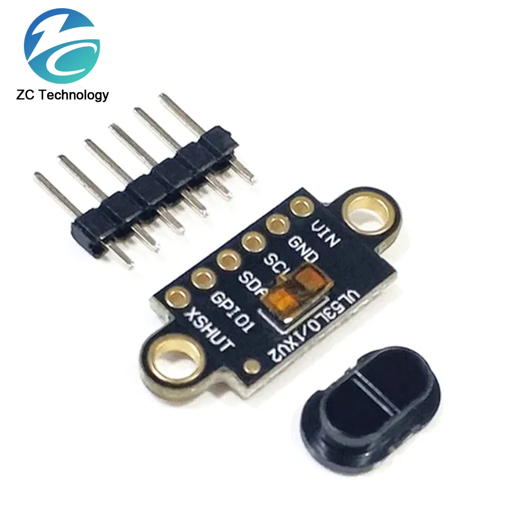 VL53L1X Laser Ranging Flight Time Sensor Module 3V-5V Distance 400cm Measurement Extension Board Module For Arduino