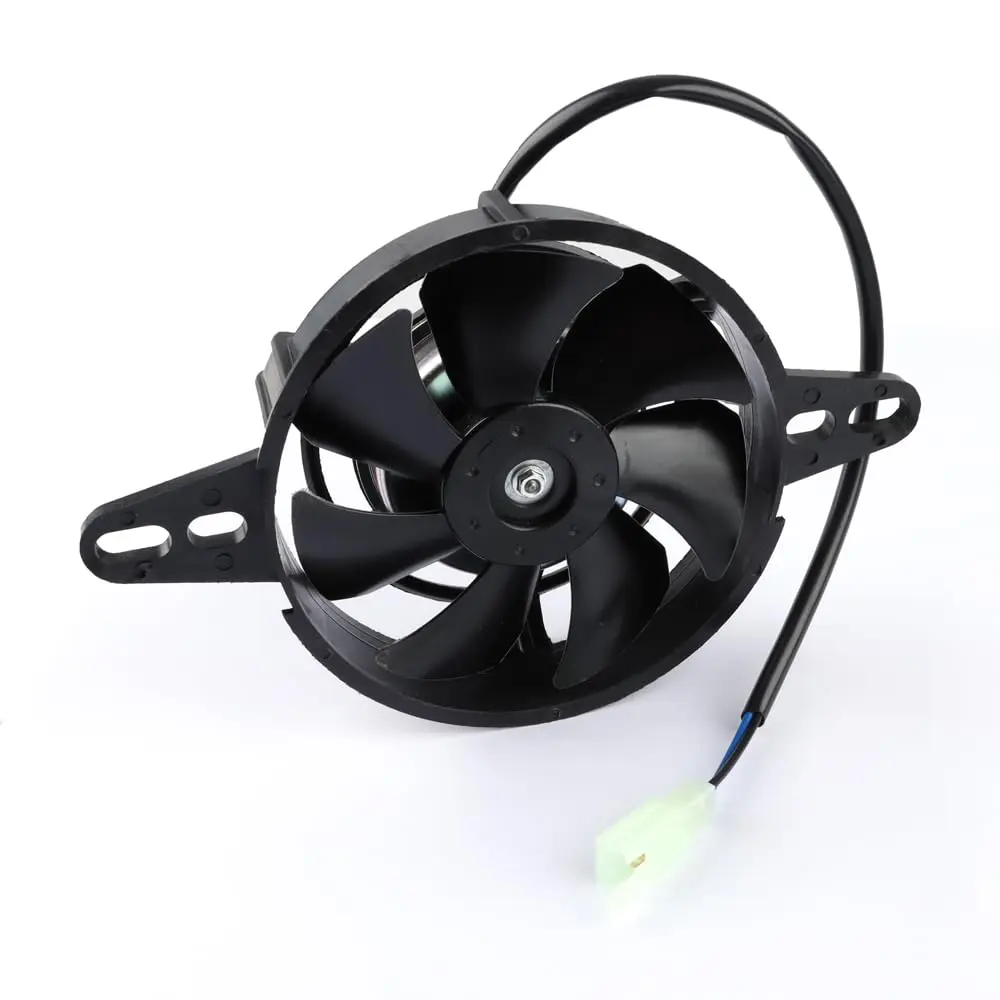 

4 Inch 12V DC Electric Radiator Cooling Fan Motorcycle Oil Water Cooler Replacement for 150cc 200cc 250cc 300cc Quad ATV UTV