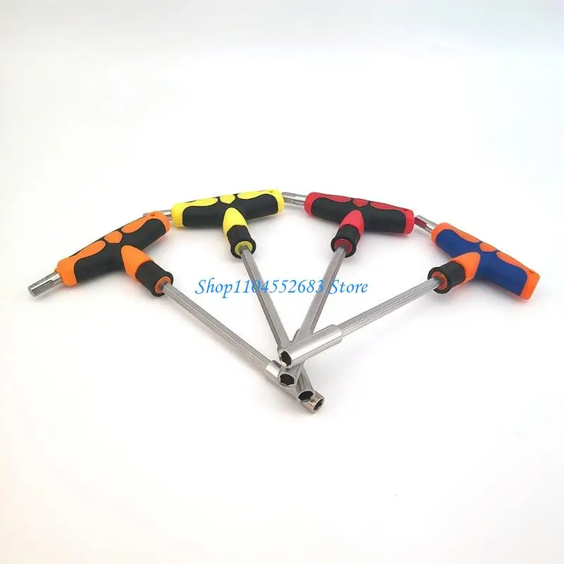 Practical T Head Spanner Available In 4 Bright Colors Commercial T Wrench Produced For Comfortable And Efficient Use 