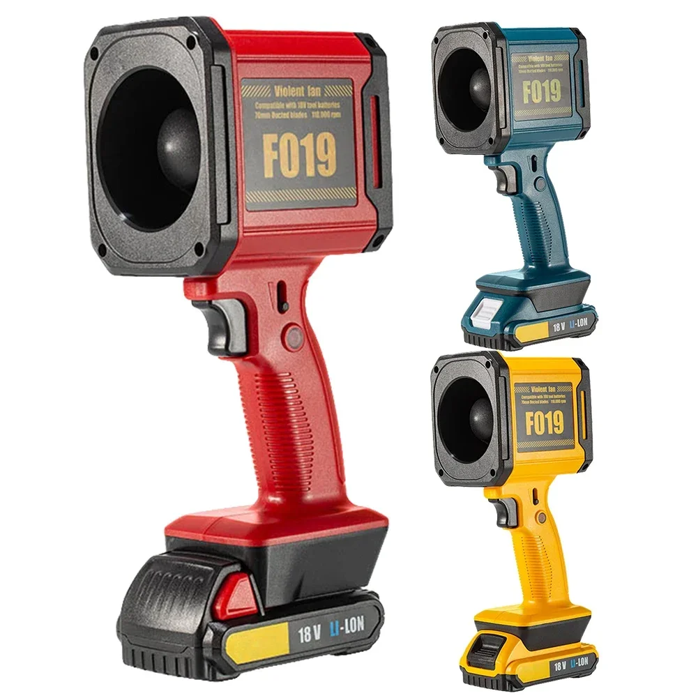 Kipas Turbo Listrik Turbine Jet Blower dengan Kecepatan Angin yang Dapat Disesuaikan, Daya Kuat, Peniup Debu untuk Pembersihan