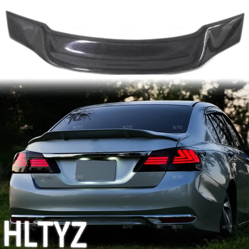 

Подходит для Honda Accord 9-го поколения 2014-2016 годов, аэродинамический обвес, высококачественный спойлер из углеродного волокна/FRP.