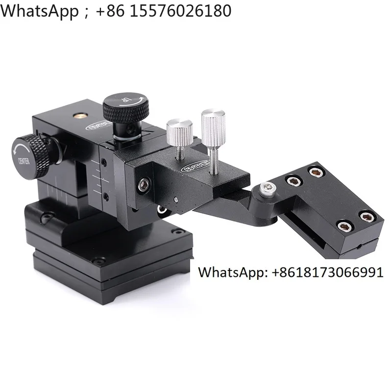Knob Probe Seat XYZ Axis Displacement Platform Three-axis Manual Fine-tuning Table Optical Experiment Platform Precision 0.005mm