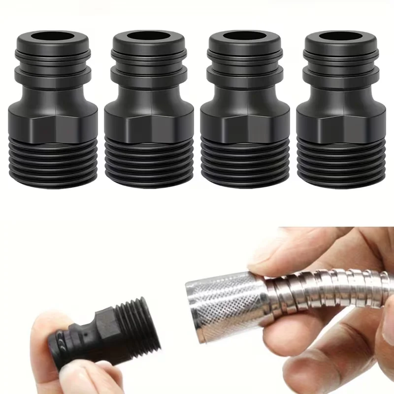 Faucet Hose Quick Connect Fitting  Thread Plastic Hose Fittings Quick Connect Adapter For Garden Irrigation Car Wash Systems