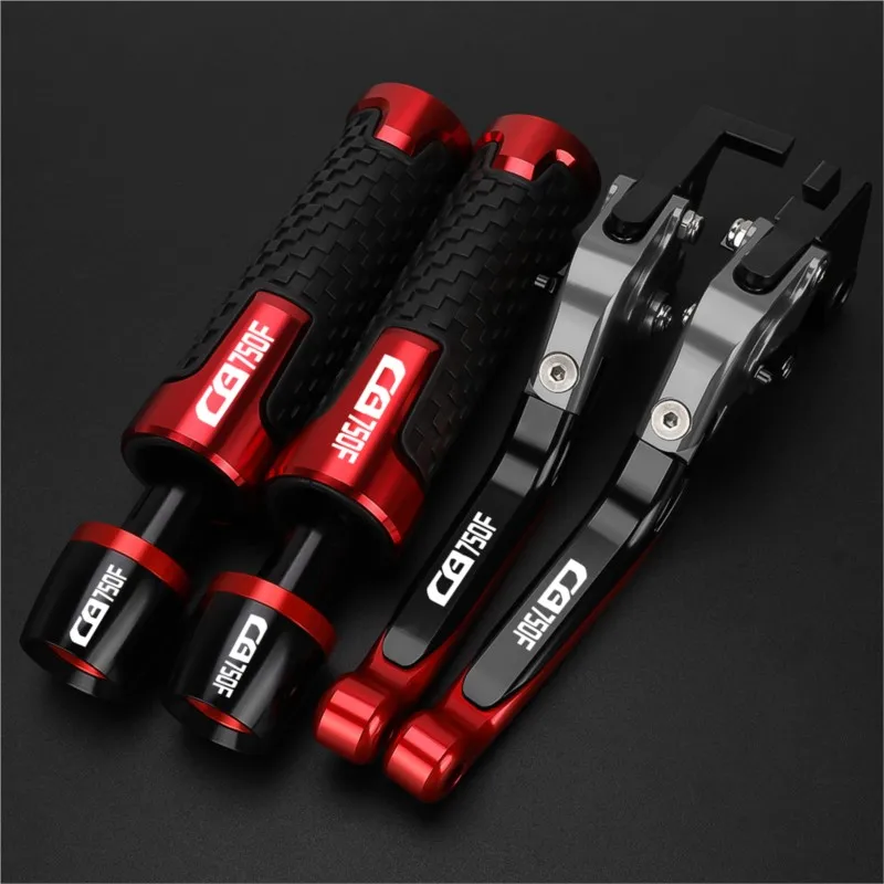 Motorcycle Aluminum Adjustable Brake Clutch Levers Handlebar Hand Gripss FOR HONDA CB750F 2023 CB 750F 1992-2003 2000 2002 1998