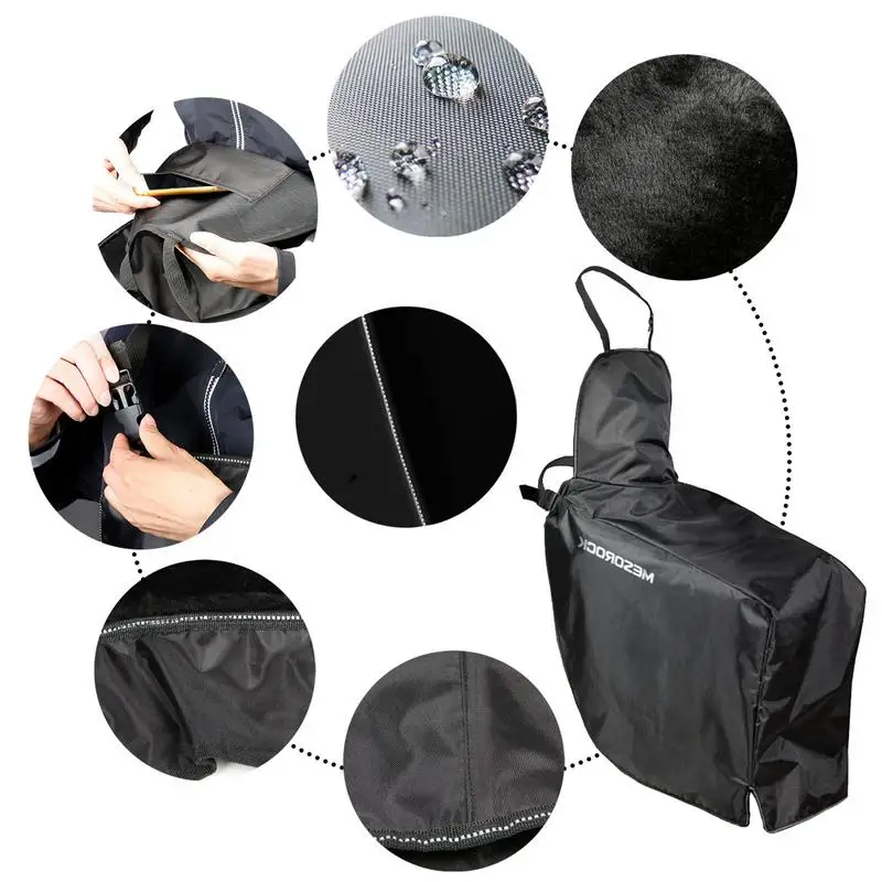 Motorcycle Leg Lap Cover PVC Leg Rain Cover For Motorcycle Scooter Cover Leg Lap Apron For Spring Autumn And Winter