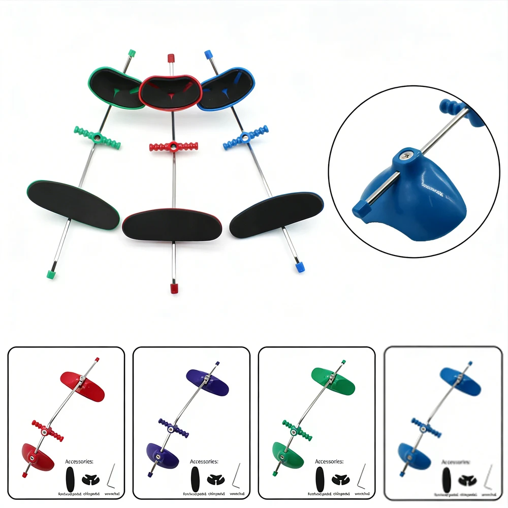 

Dental Orthodontic Forward Pull Headgear Facemask with Single Lever Adjustable Design for Underbite Correction Dentist Tool Set