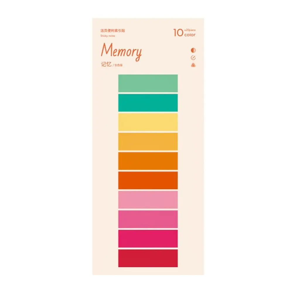 

4Bag Stationery Novelty Key Points Label Bookmark Office Supplies Paster Sticker Index Flags Memo Pad Sticky Notes