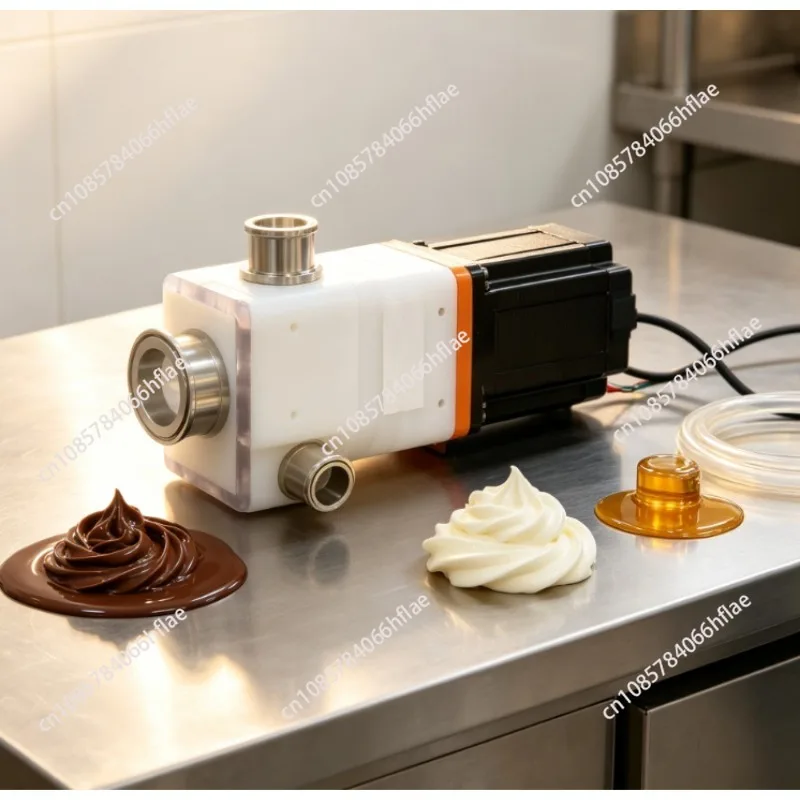Food Grade Cam Rotor Pump High Viscosity Conveying Syrup Cheese Syrup Chocolate Sauce Cream Pump