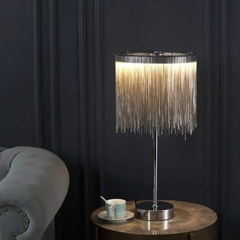 

Table lamp vertical, living room creative desk, Nordic bedroom bedside table lamp