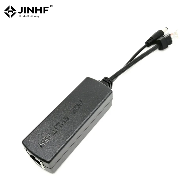 

Кабель-адаптер POE 48В на 12В, разветвитель, инжектор, модуль питания для камер видеонаблюдения CCTV