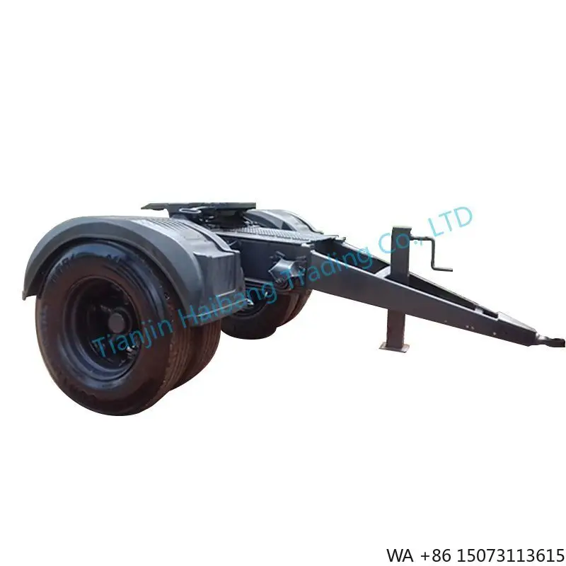 Custom Size Utility Cargo Mini Semi-Trailer for Light Industrial Machinery Transport