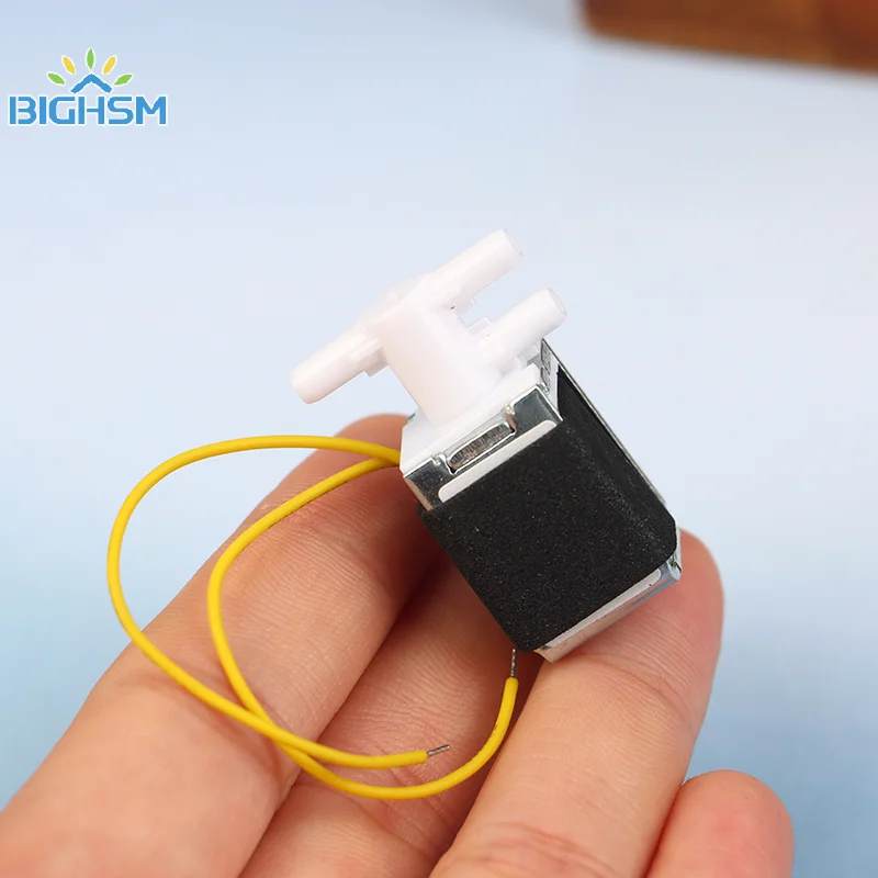 DC 9V-12V 1-Position 2-Way Mini Electric Solenoid Valve Normal Closed Electromagnetic Air Valve Electric Control Valve