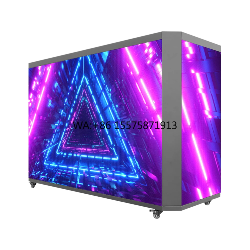 

Indoor Club Events Home Custom Led Cabine Dj Booth Pantalla Led Display Screen
