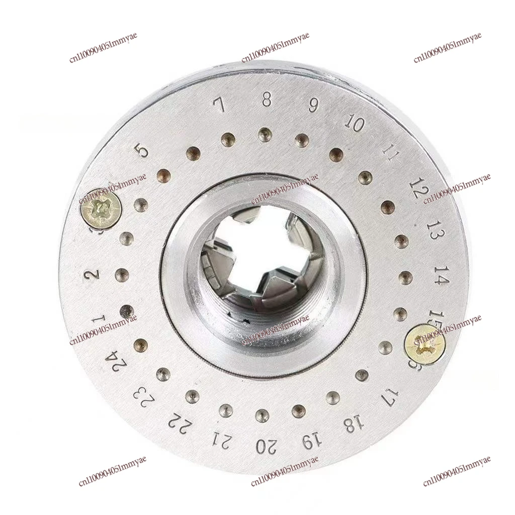 High Precision Woodworking Chuck 4 Inch KP96-A/B/B1/C/E/B2/BT/F/H, Fully Ground Auxiliary Indexing Head 1 Inch
