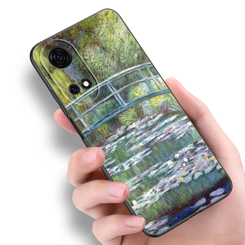 Claude Monet Art Painting Phone Case For Honor 70 90 200 Magic 4 5 6 Lite X5 X6A Plus X6 X6S X7A X7B X8 X8A X8B X9 4G X9A X9B 5G