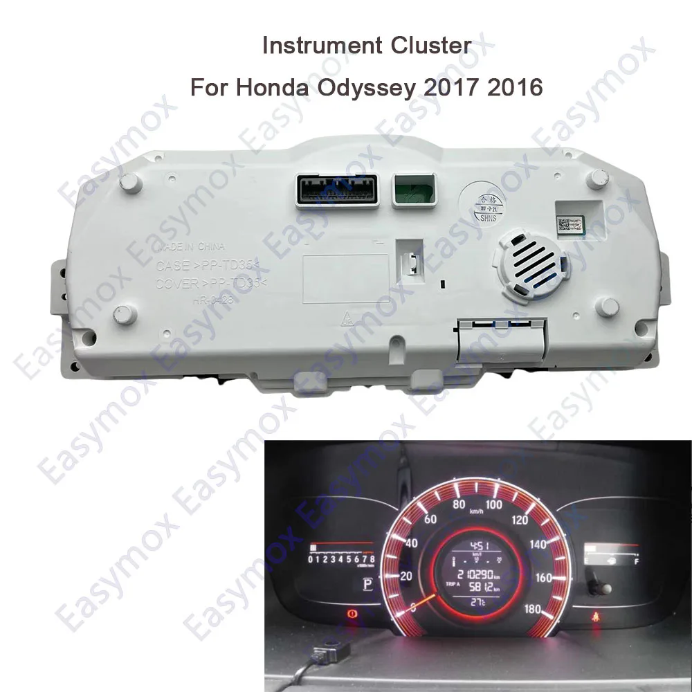 Dashboard For Honda Odyssey Petrol 2016 2017 Instrument Cluster Speedometer Tachometer Repairment