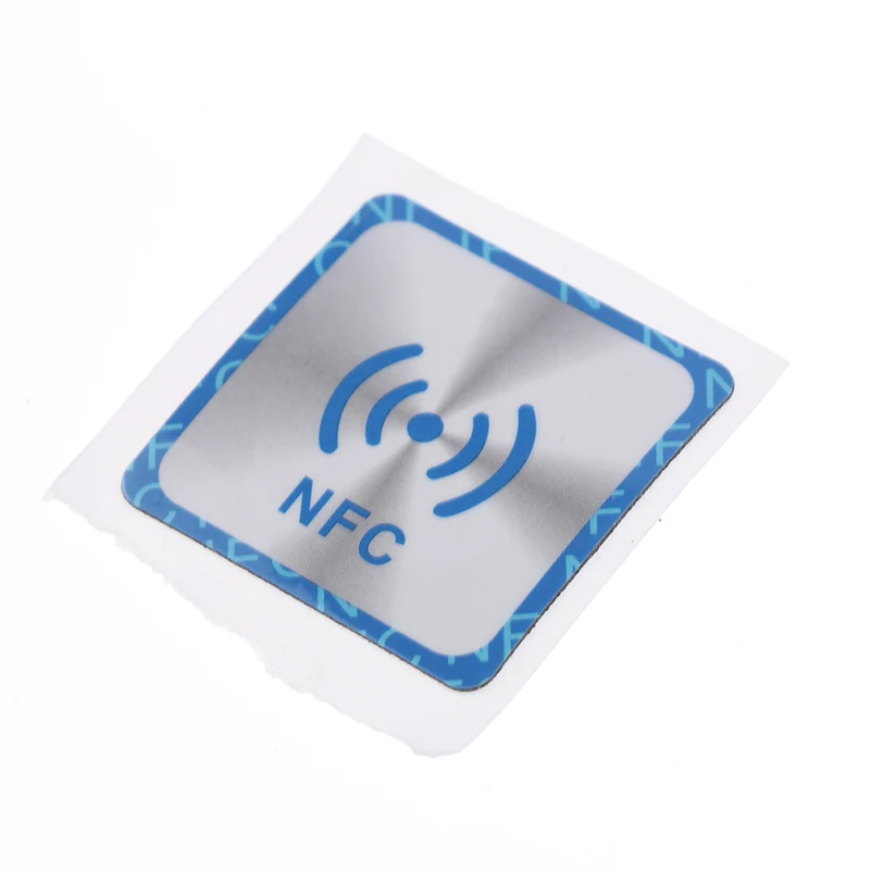 1Pc NFC Anti Metal Adhesive Label Sticker Universal Lable Tag For All NFC Phones