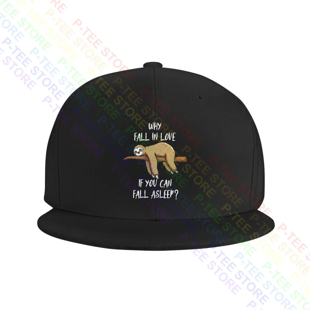 

Sloth Fall In Love Asleep Chill Chilling Fun Sleep Lazybones Sleeping Baseball Cap Snapback Caps Knitted Bucket Hat