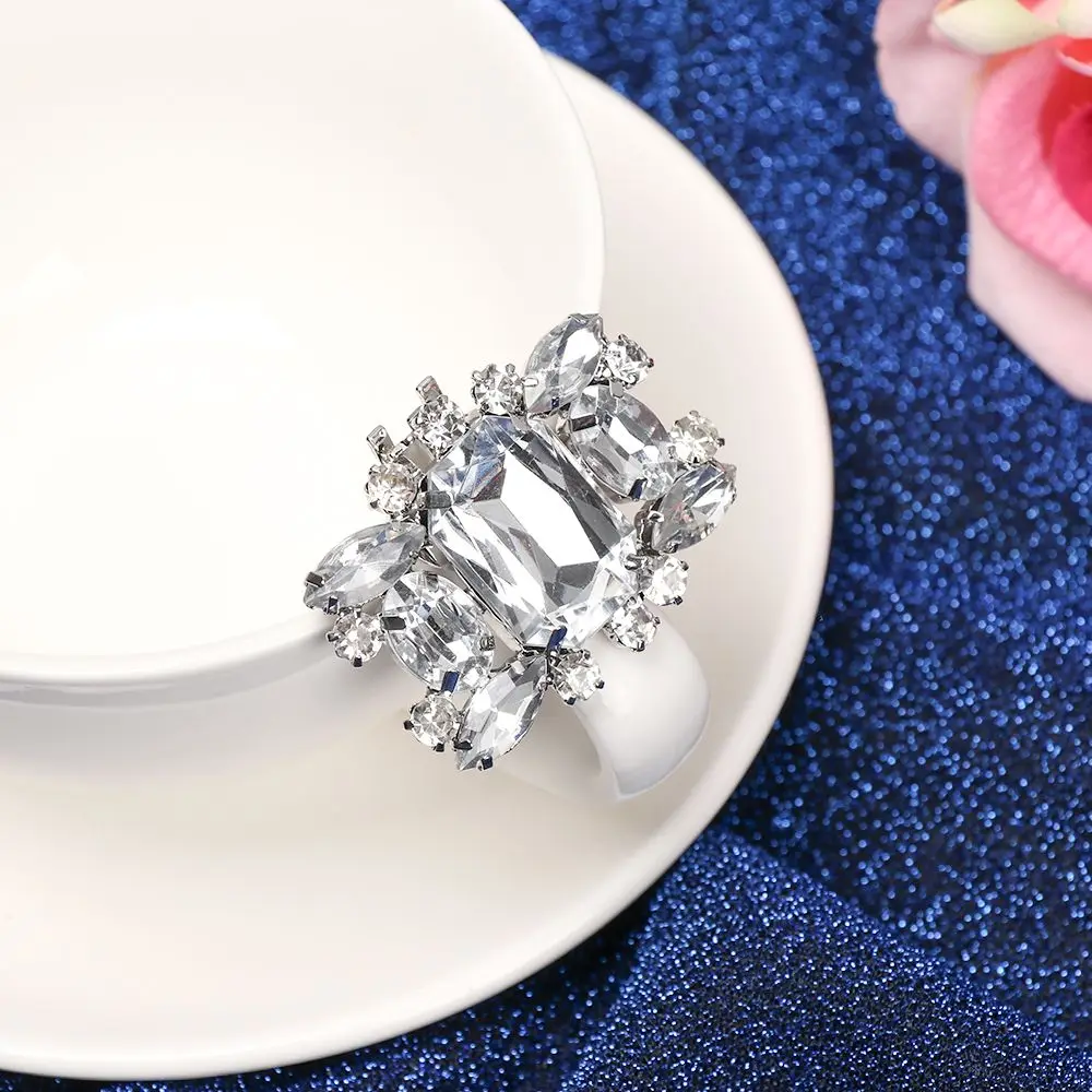 High Heel Bride Wedding Shiny Decorative Clips Charm Buckle Shoe Clip Shoe Decorations