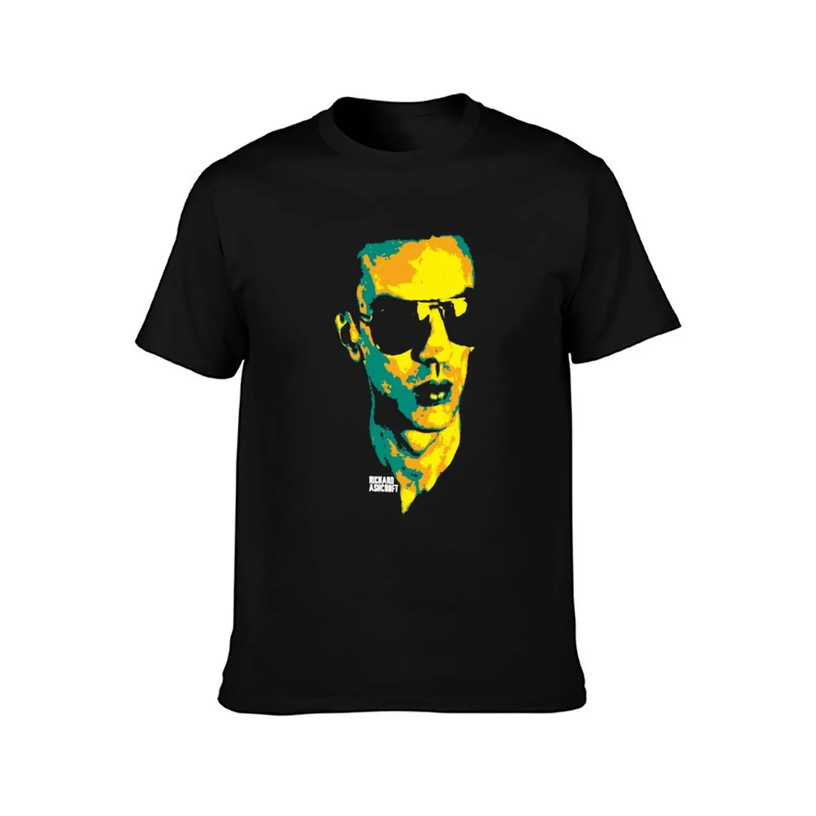 Richard Ashcroft Lucky Man Richard Paul Ashcroft an English singer and songwriter T-Shirt Classic Crew Neck Cotton T-Shirt