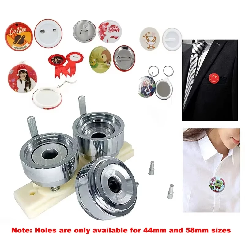 

25MM/37MM/44MM/58MM/75MM Badge Button Die Mold Badge Making Badge DIY Pin Button Maker Parts Mould Press Machine Punching Mould