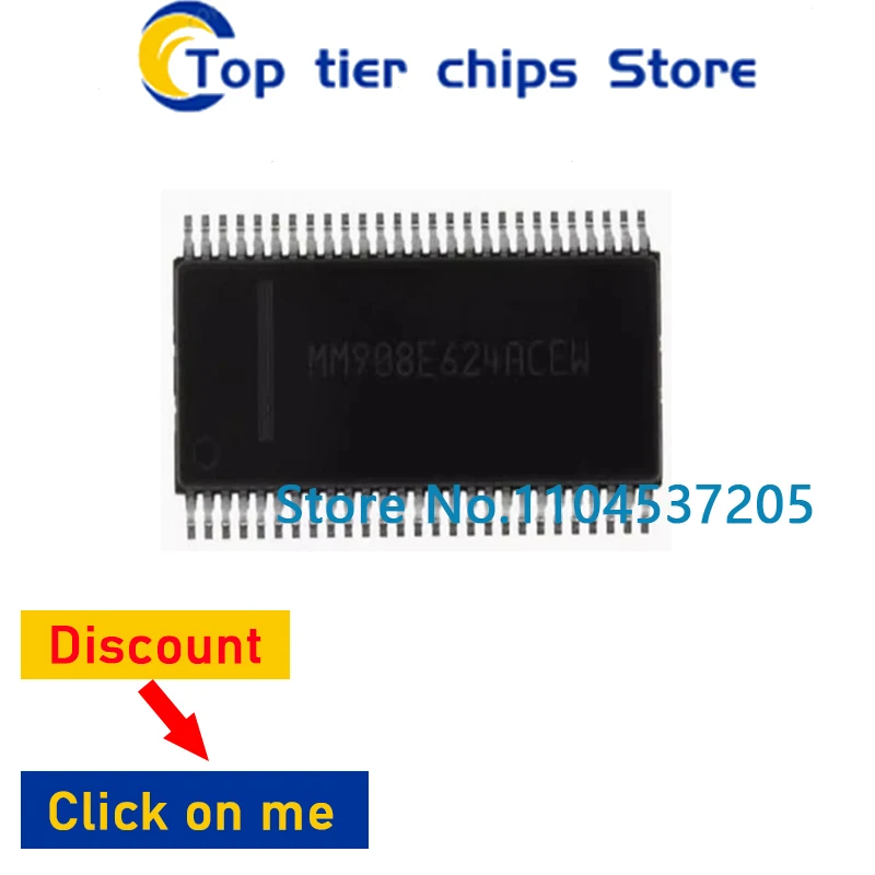 10PCS MM908E624 MM908E624ACEW NEW  SSOP54