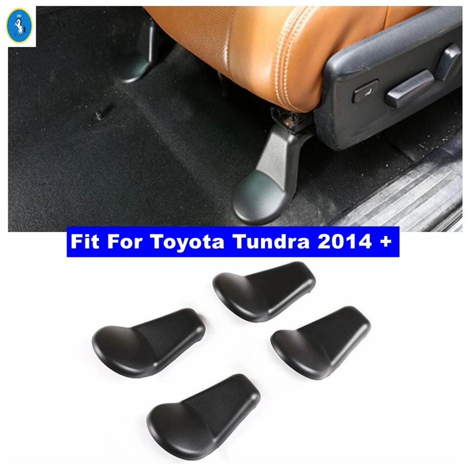 Car Accessories Seat Foot Screw Protection Cap Bracket Stand Rustproof Protector Buckle Cover Fit For Toyota Tundra 2014 - 2021