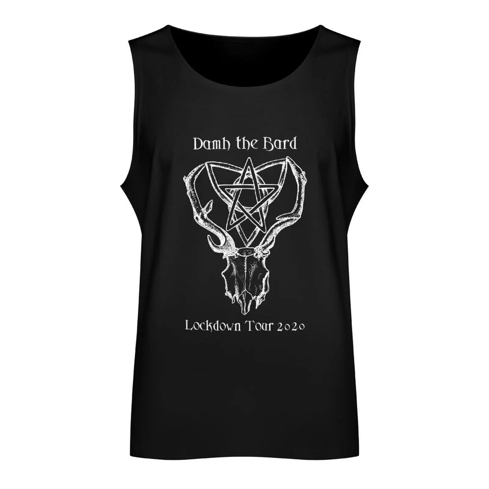 Official Lockdown Tour 2020 (White image on a transparent background) Tank Top sports vest Vest for boy