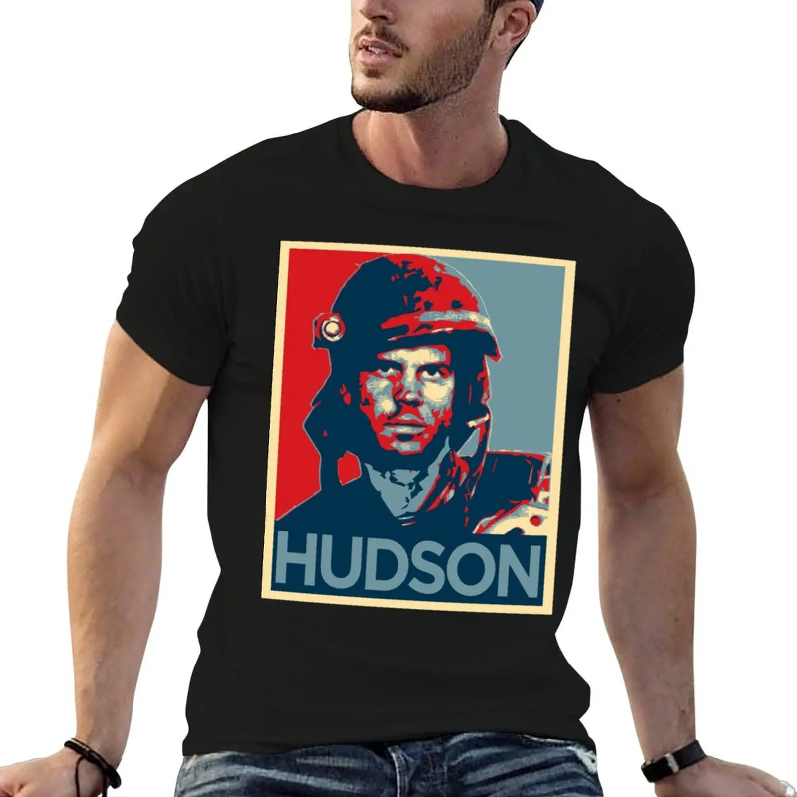 

Hudson - Inspired by Aliens T-Shirt t shirt for man 100 percent cotton cotton t shirts man 100% T-Shirt