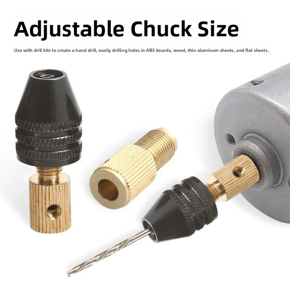 Adjustable Chuck For Drill Bits Electric Drill Handheld Drill Converter Adjustable Drill Chuck Anti-slippation Mechanism