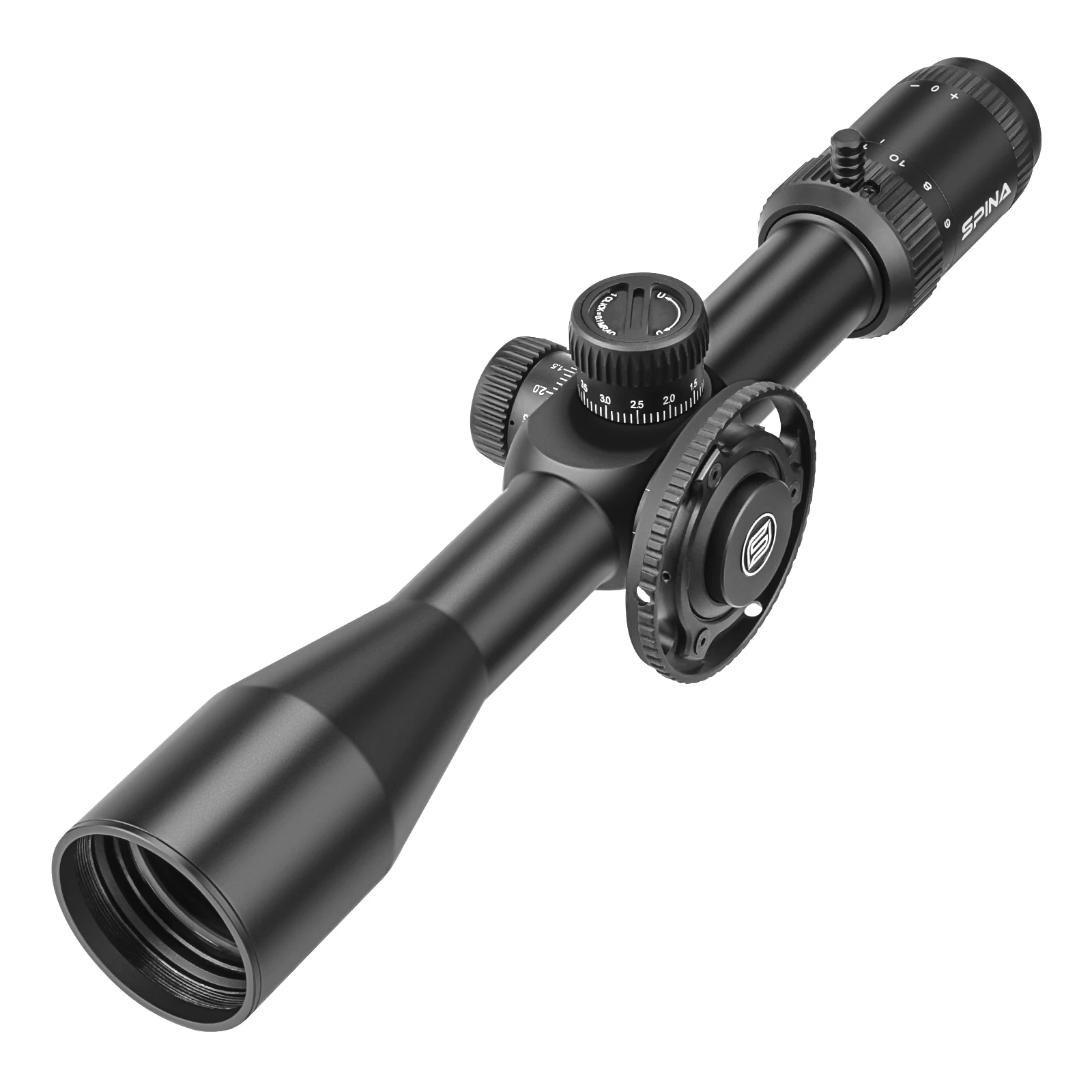 SPINA OPTICS WolfChase HD 4-16x44 FFP First Focal Plane Scope Glass Etched Reticle 10yds Parallax Tactical Hunting 5-150m