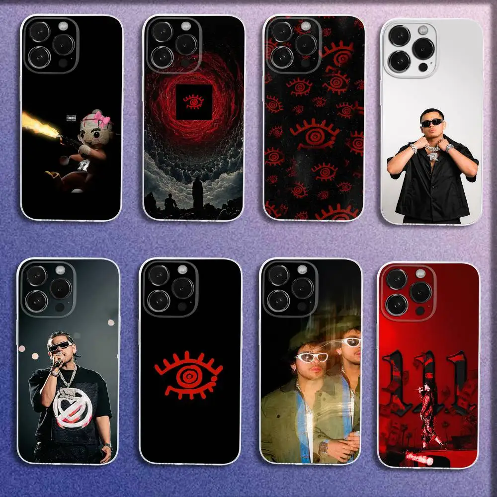 

F-Fuerza Regida 111xpantia Phone Case For iPhone 16,15,14,13,12,11 Plus,Pro,Max,XR,XS,Plus,E,Mini Transparent Cover