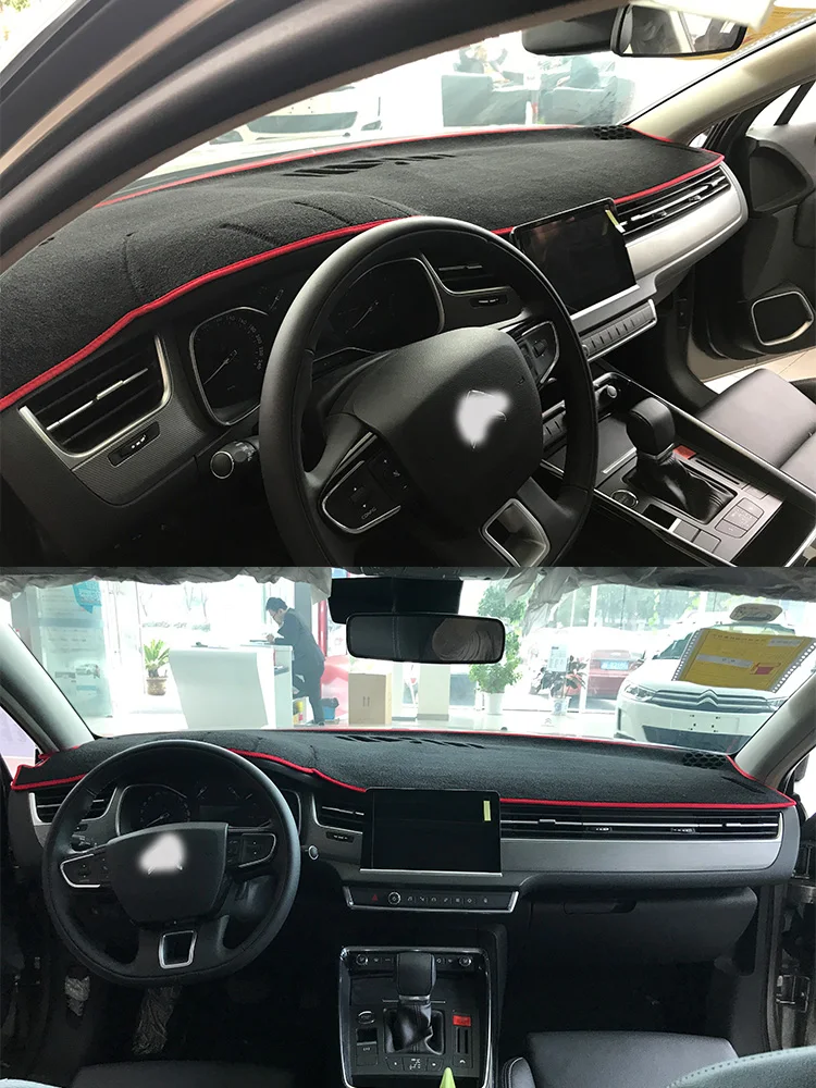 For Citroen C5 Tourer RD TD RW X7 Dashmat Dashboard Cover Instrument Panel Insulation Sunscreen Protective Pad