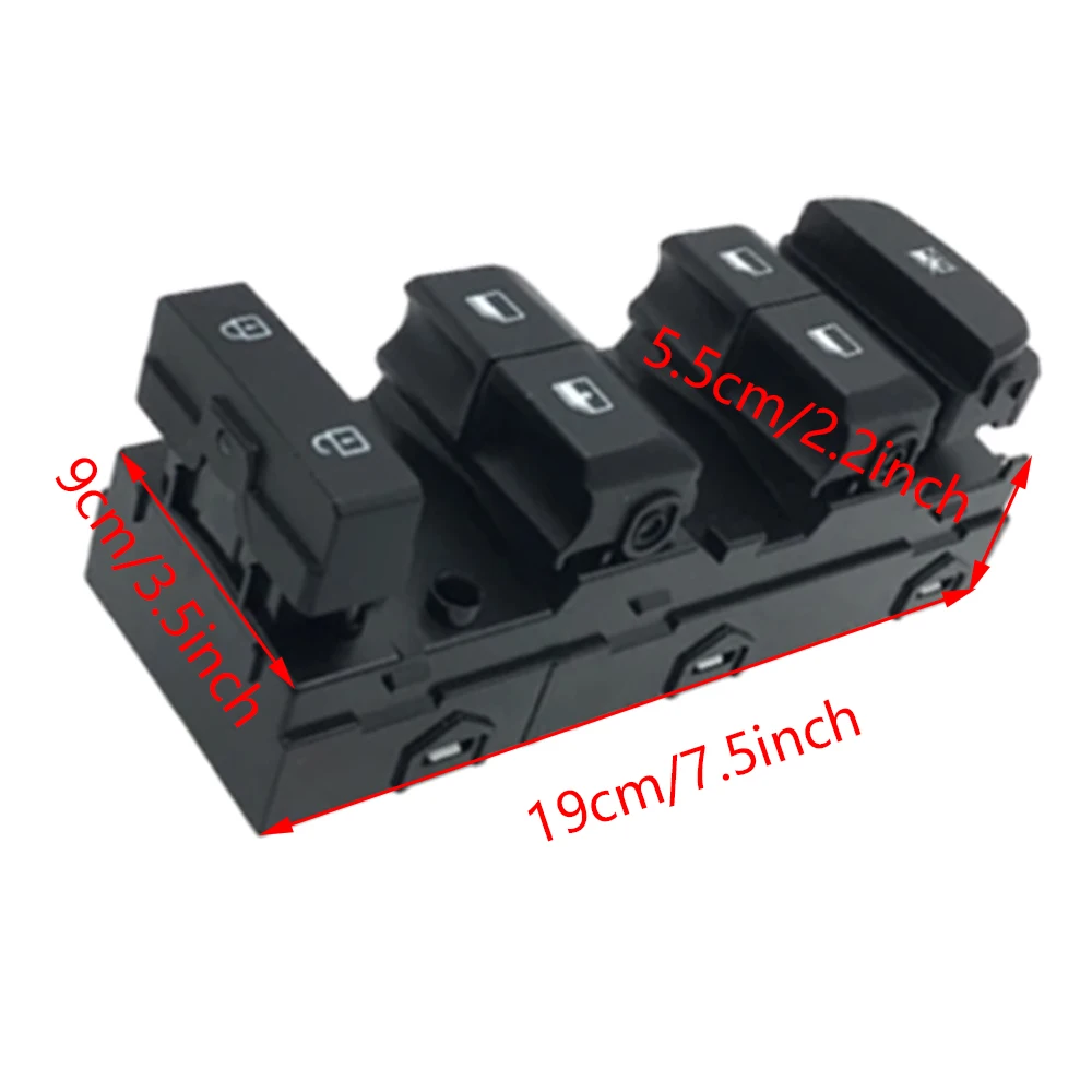 Power Window Control Switch Button Front Left 18pins for KIA Cerato 2019 2020 2021 93571-M6100 