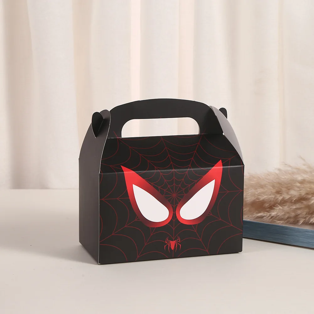 Spidey And His Amazing Friends Tote Bags Paper Candy Gifts Packaging Bags Kid Boy Birthday Party Decoration Baby Shower Supplies