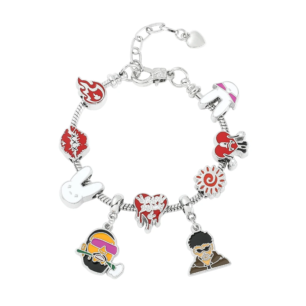 Bracelet Pendant Bangle Women's Fashion Hip-Hop Singer Gift Trendy Accessory