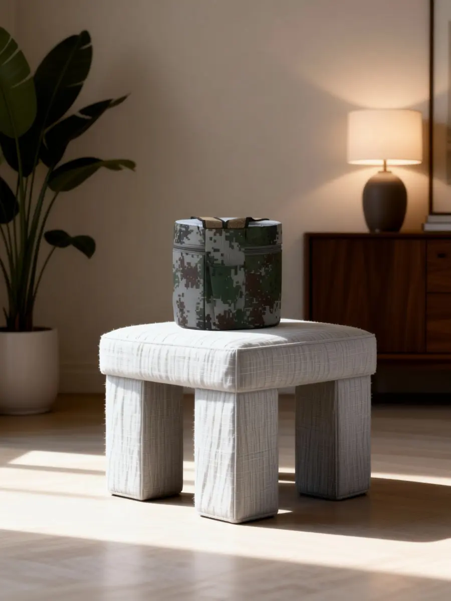 Portable Lightweight Plastic Garden Stool for Outdoor Gardening Weeding Farming Camping Fishing Picnic Travel Hiking Field Work