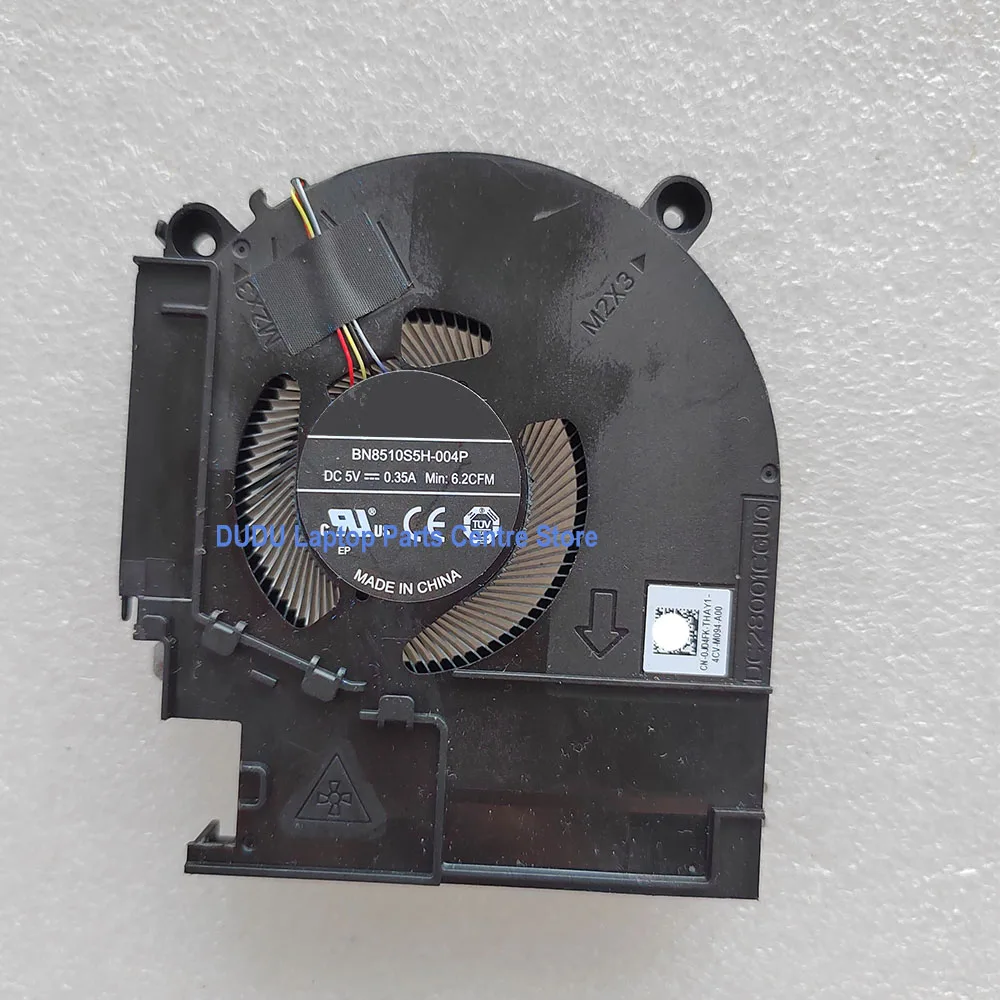Laptop Cooling Fan Cooler Replcement For Dell DC28001CGF0 JD4FK 0JD4FK BN8510S5H-004P DC 5V 0.35A