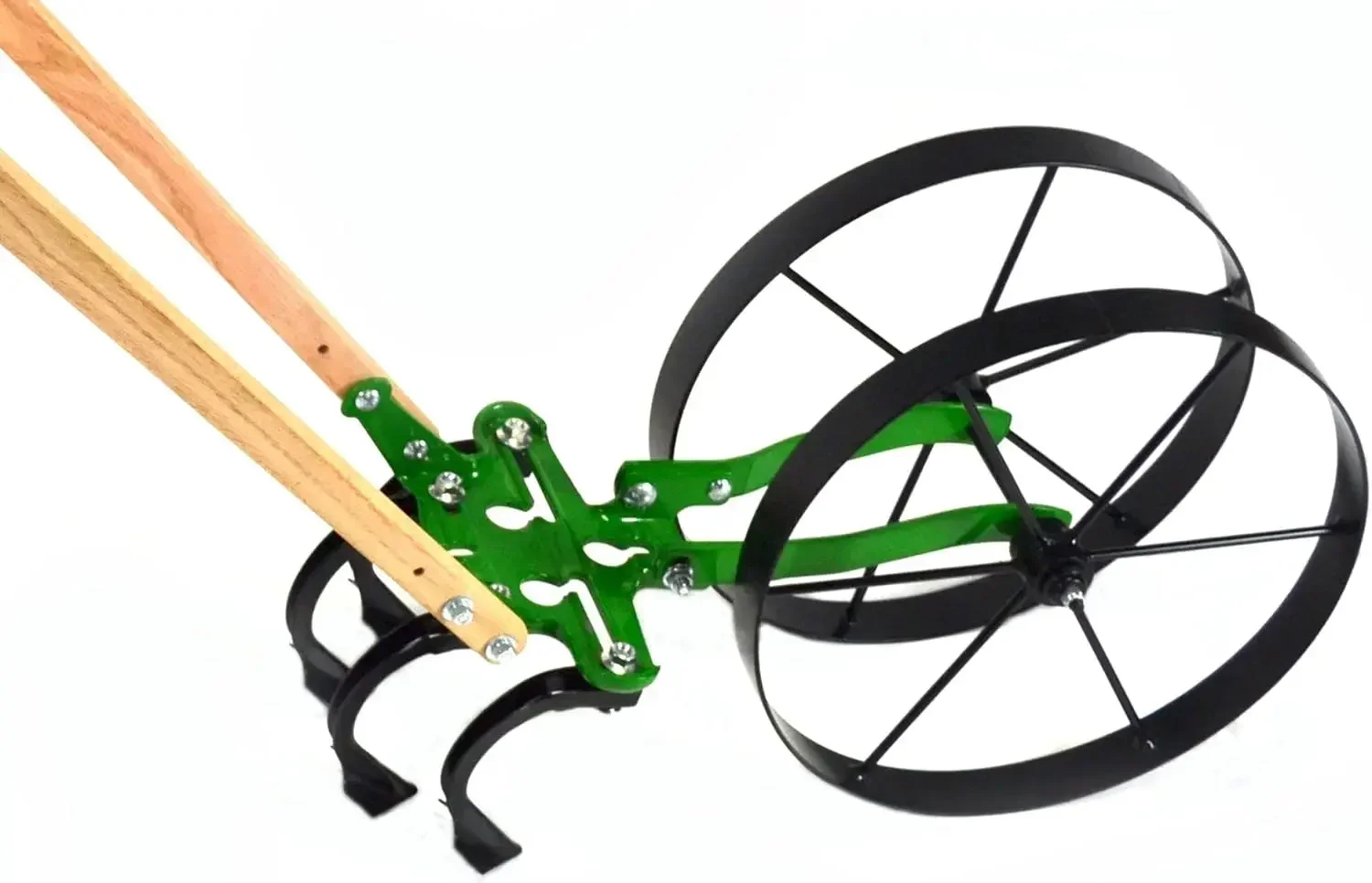 

Double Wheel Hoe | Cultivate, Weed, Plow and Maintain Your Garden!