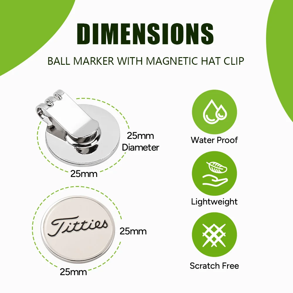 Thumbnail 4 - #48 New Golf Ball Markers Arrivals