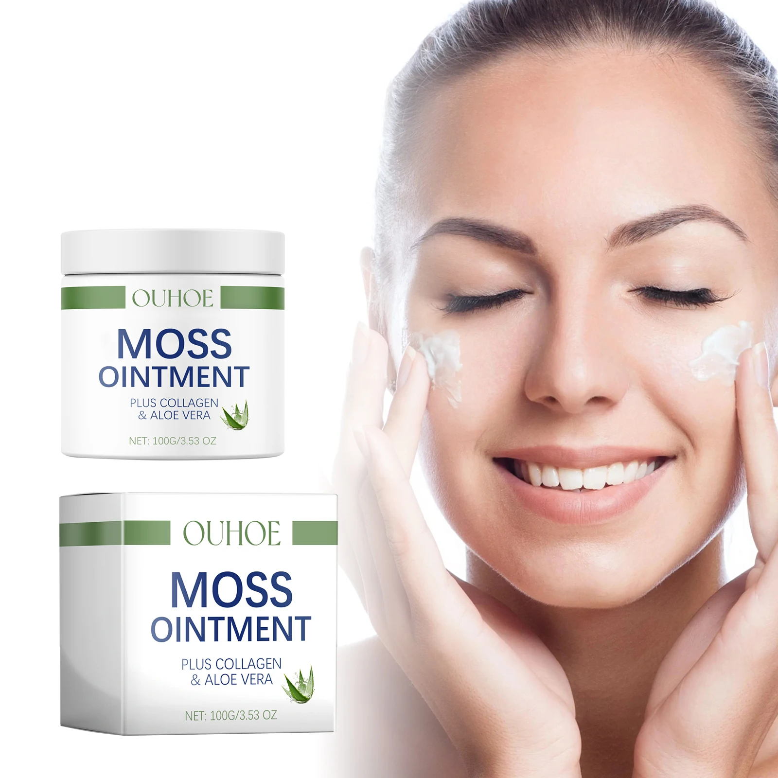 

Aloe Collagen Moisturizer – Hydrating, Refreshing, Skin Care for OUHOE
