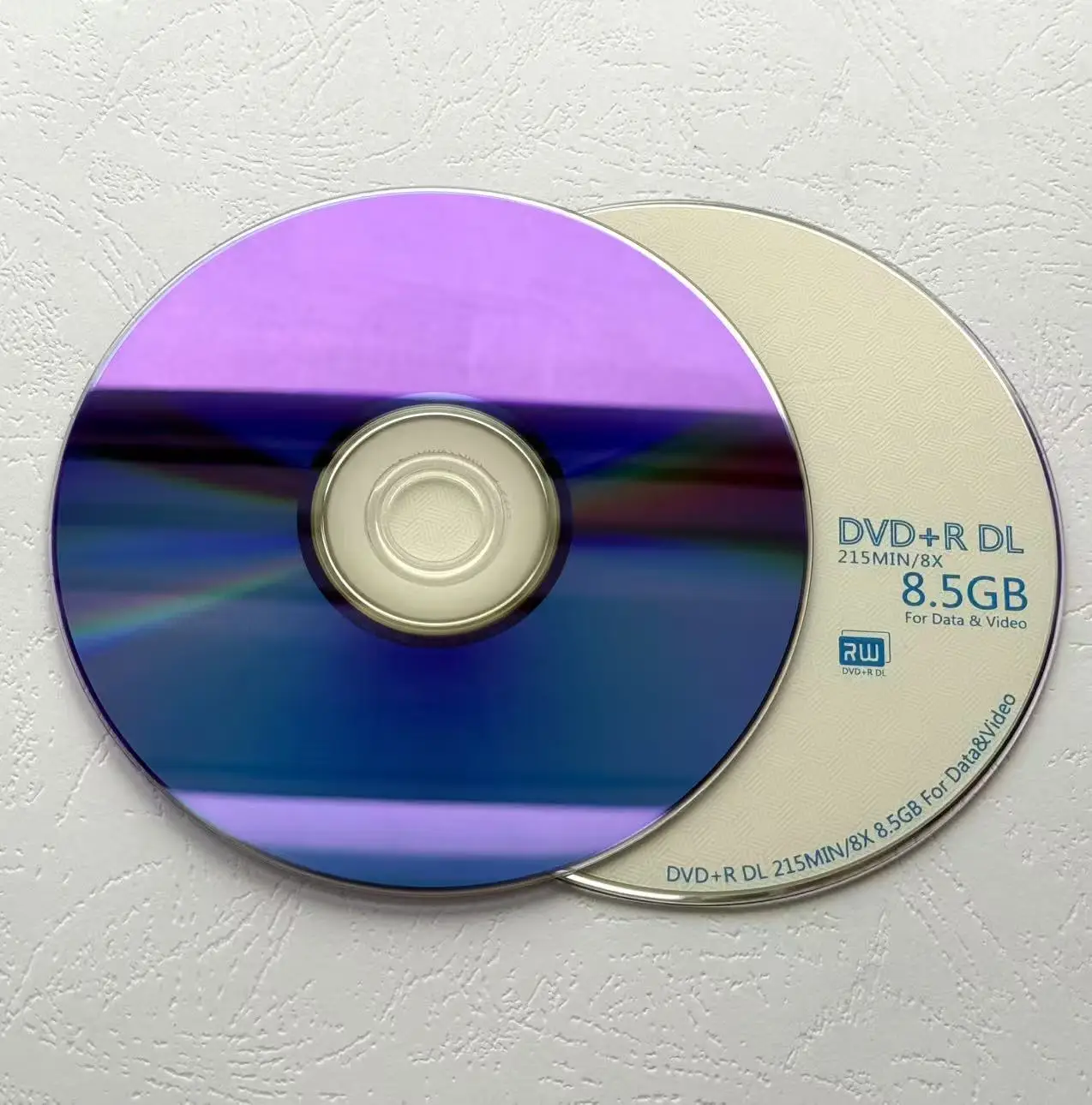 Wholesale 5 discs D9 8.5 GB UPL Blank Printed DVD+R DL Disc